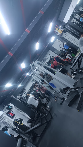 Fitness Club gym equipment.